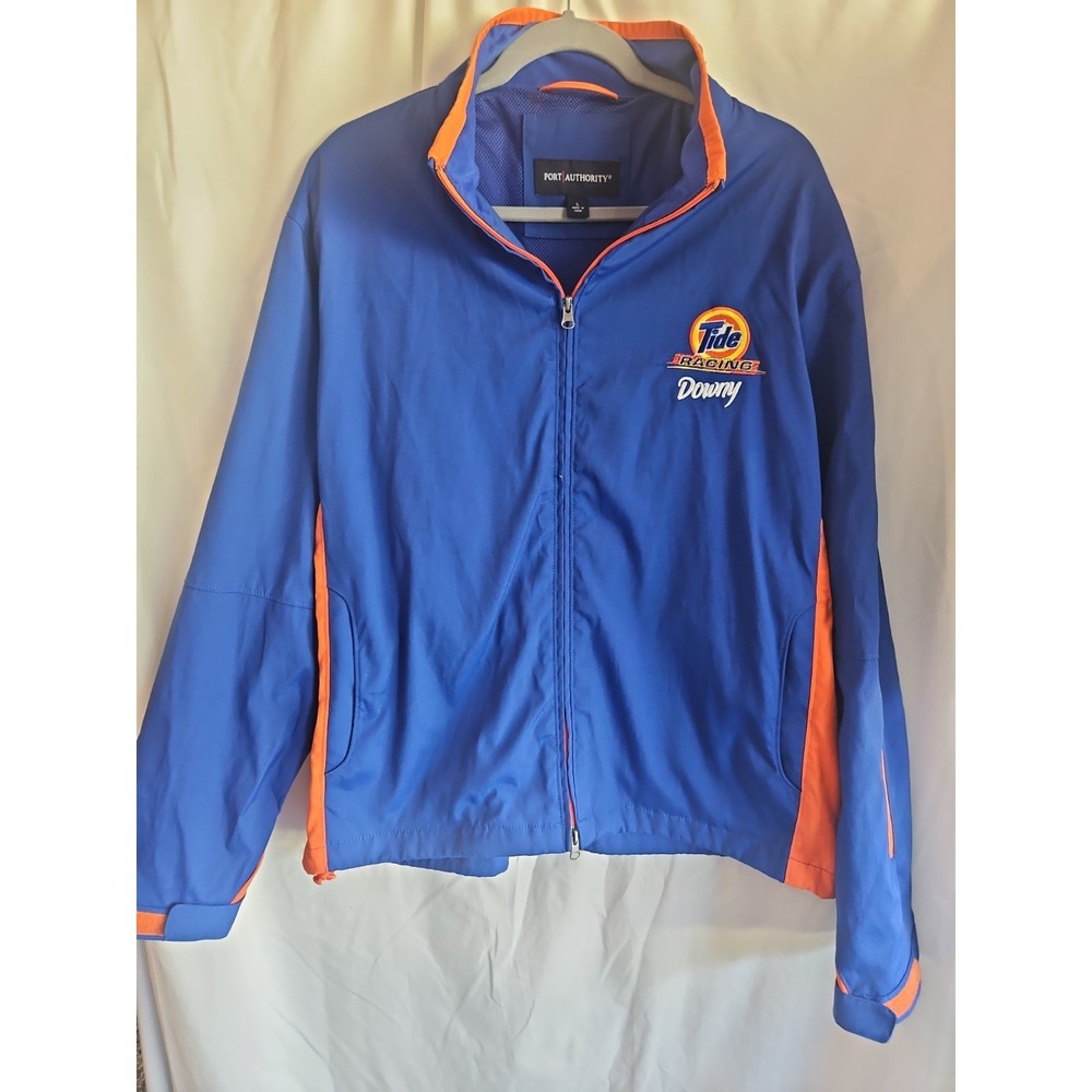 Tide Racing NASCAR Mens L Jacket Port Authority Racing Motorsports Logo